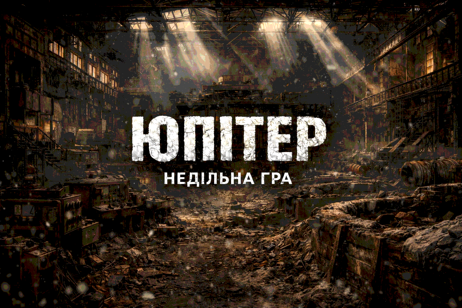 НЕДІЛЬНА ГРА - 22 ЛЮТОГО на полігоні «ЮПІТЕР1»