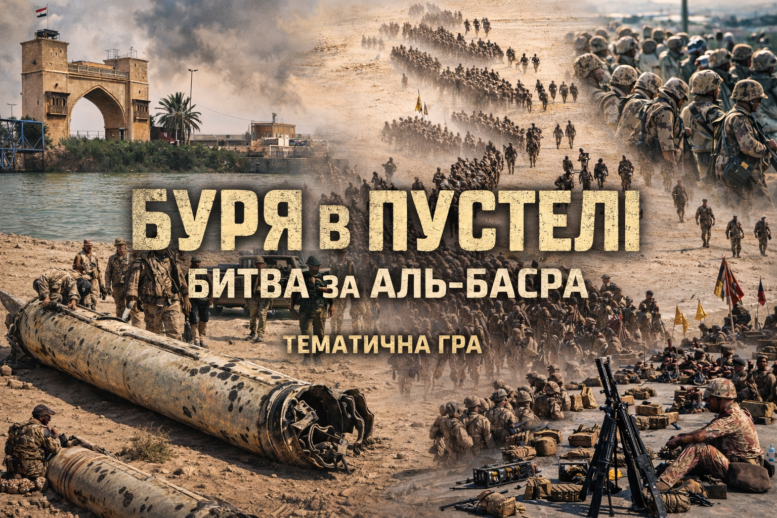 БИТВА ГЕНЕРАЛІВ-15.03 полігон «Гарнізон». Операція: Буря в пустелі. Битва за Аль-Басра