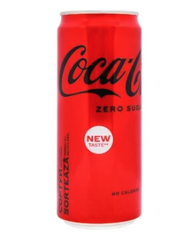 Напій газований Coca-Cola Zero 0,33л
