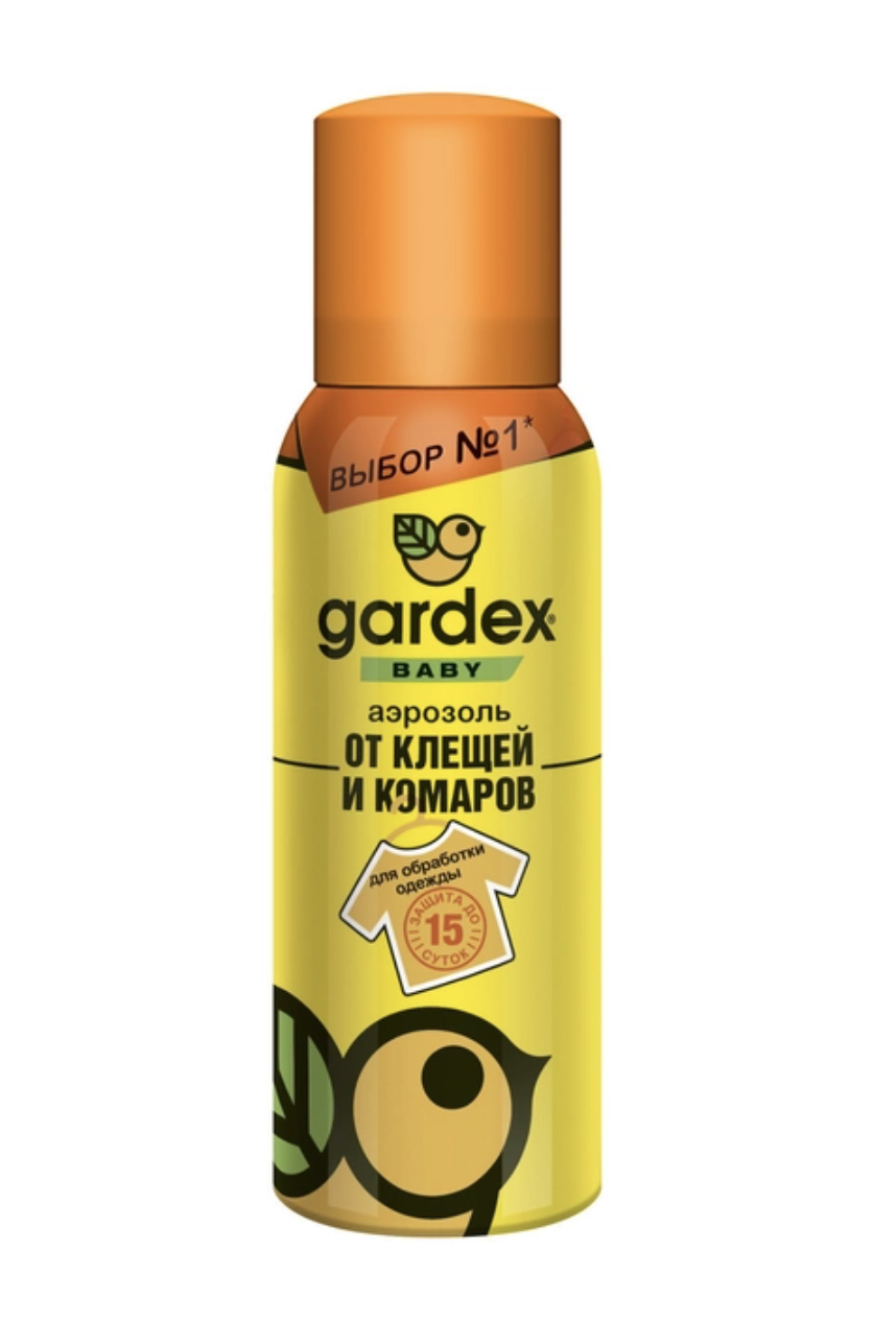 Аерозоль на одяг від кліщів та комарів